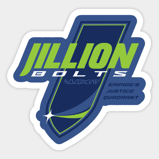 Jillion Bolts Company Sticker by MindsparkCreative